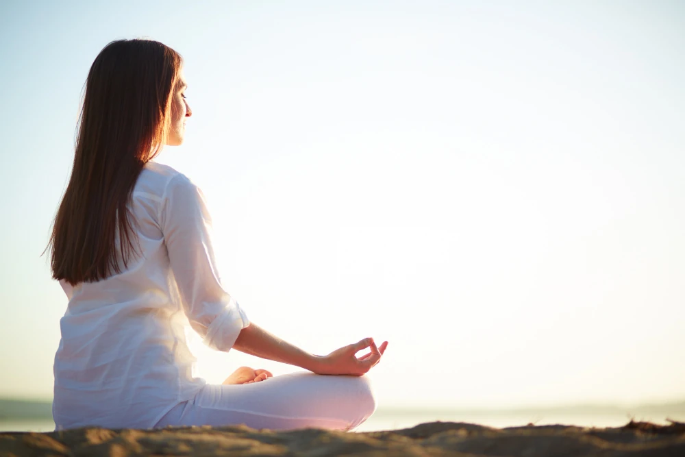 beginner yoga flow for stress relief